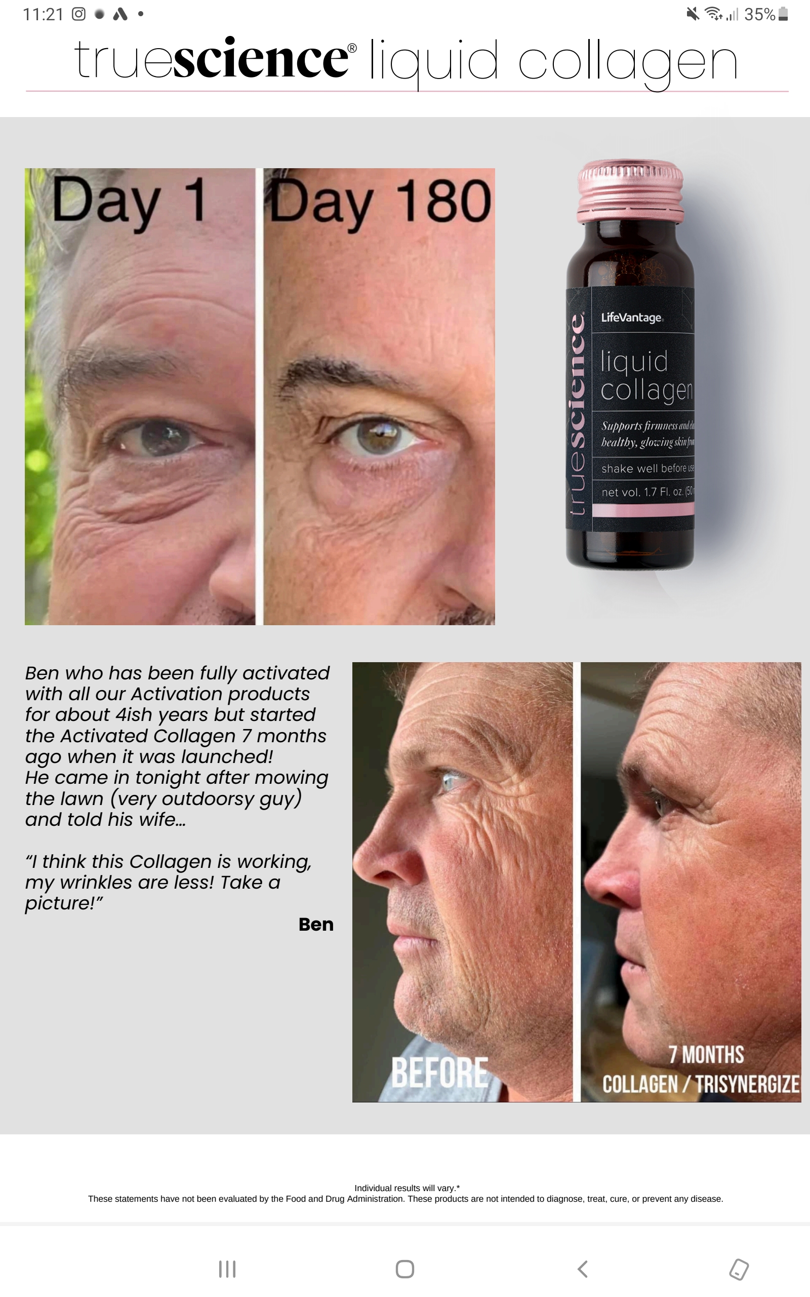 Lifevantage TrueScience® Liquid Collagen - Image 2