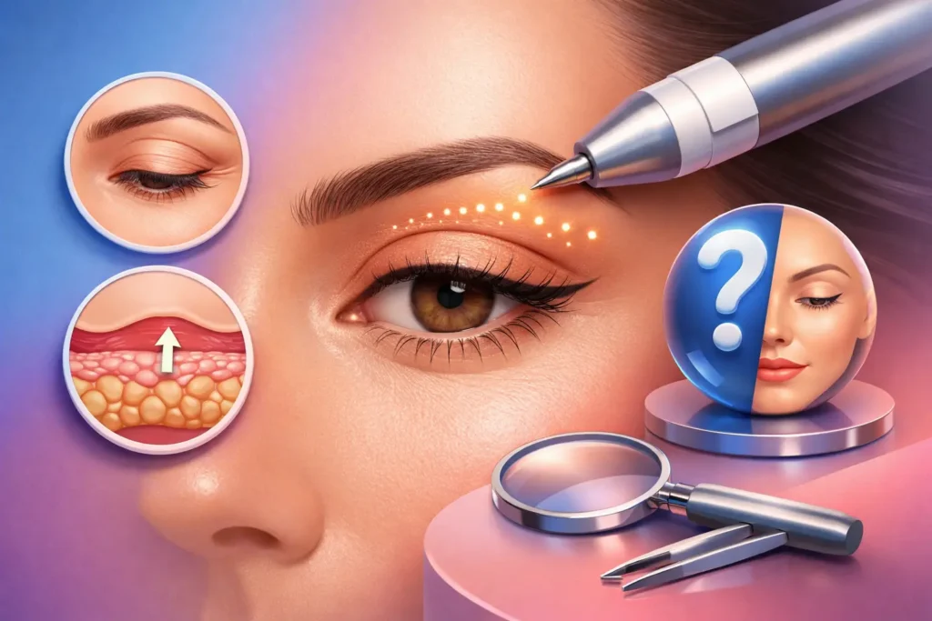 Is Plasma Fibroblast Eyelid Tightening Right?