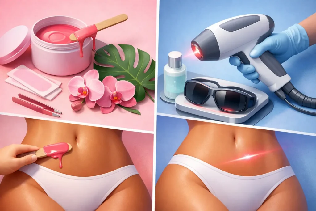 Brazilian Wax vs Laser: Which Suits You?