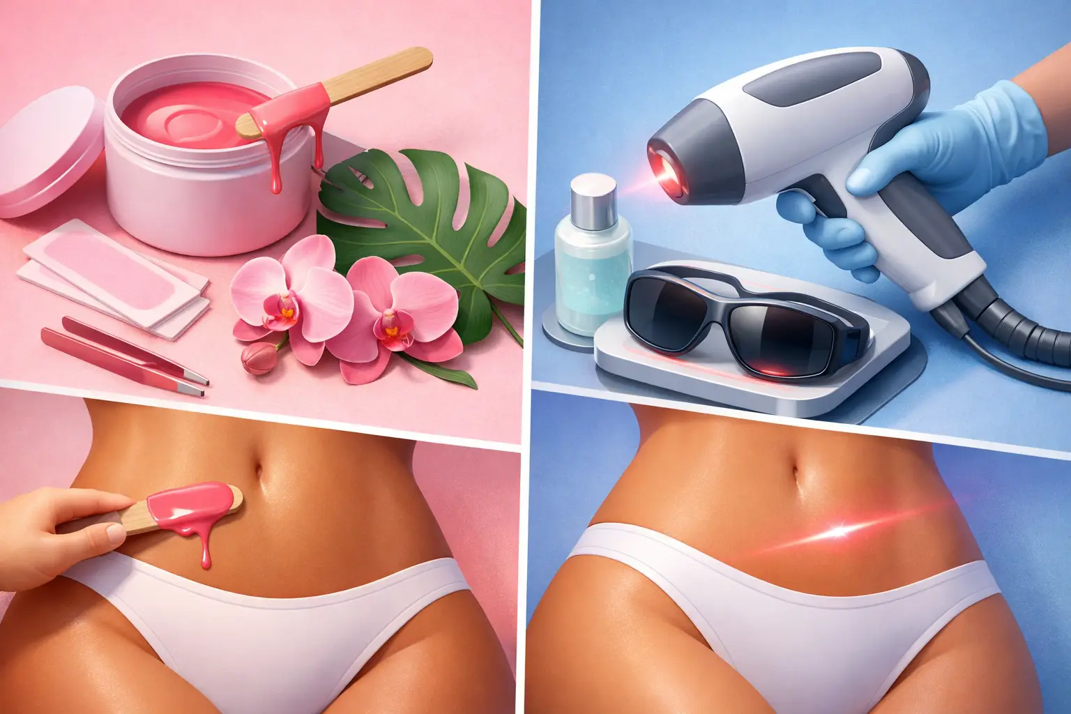 Brazilian Wax vs Laser: Which Suits You?