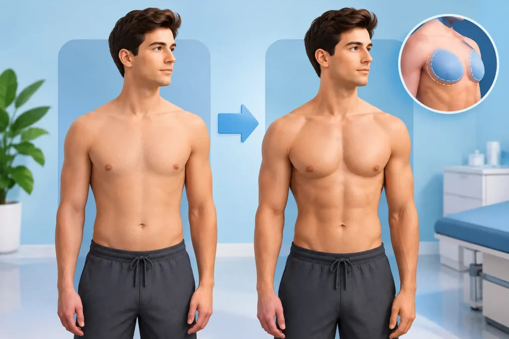 Male Chest Contouring Results: What to Expect