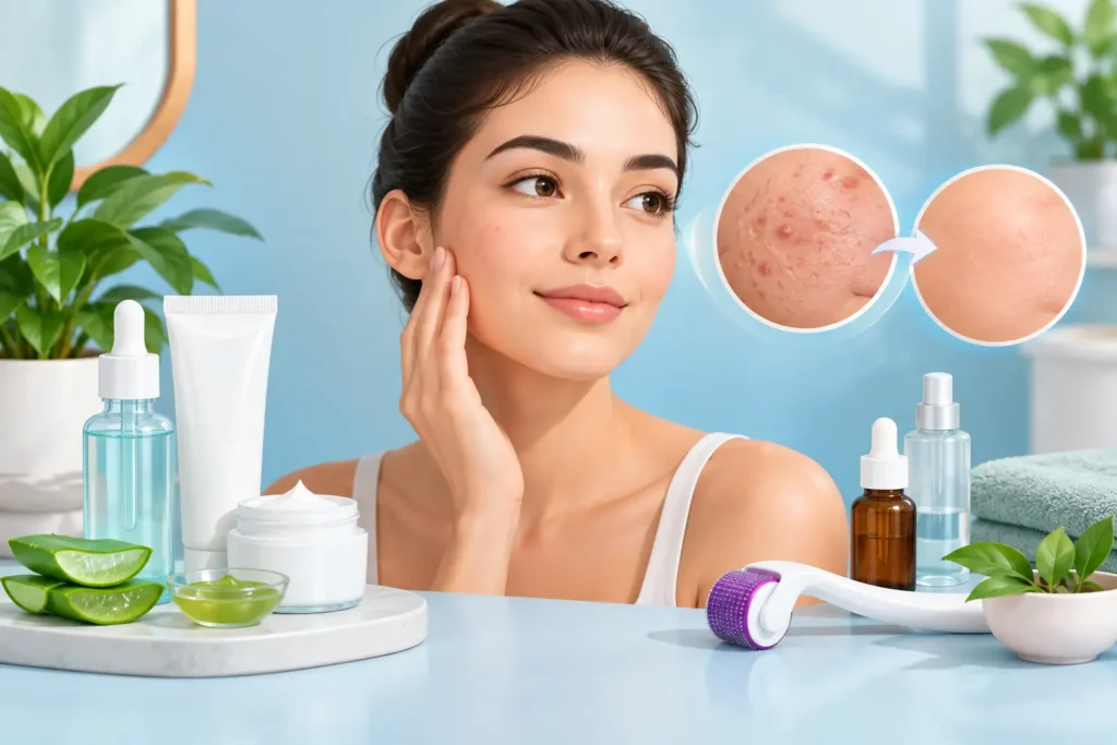 What Actually Helps Improve Acne Scars Safely